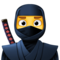 Ninja emoji on Facebook